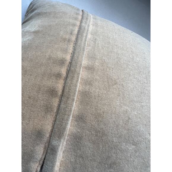 Vintage Needlepoint Scottish Terrier Dog Velvet Tan 10" x 10" Zipper - Picture 7 of 9